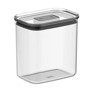 Imagem de Pote Hermético Retangular 1,5L Duo Lock Natural PHD600NT - Ou