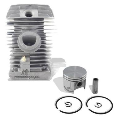 Imagem de Cilindro Pistão Anéis Kit Completo Motosserra Stihl 025 250 - Mercadop