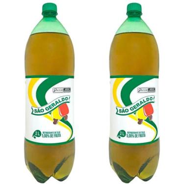 Imagem de Refrigerante de Caju São Geraldo 2L Cajuína Nordestina 2 un.