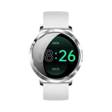 Imagem de Smartwatch Feminino LIGE 2025 Com Tela Curva 3D AMOLED De 1.32'' Chama