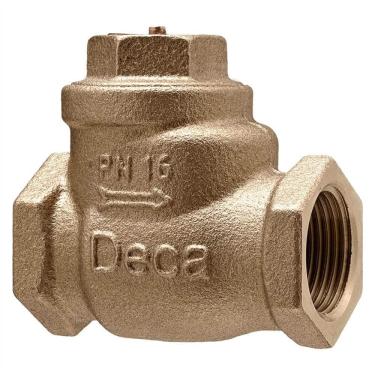 Imagem de Válvula Retenção Portinhola Horizontal 1"" - 000.049.100.01 - Deca Valvula Retencao Portinh.horiz.1"