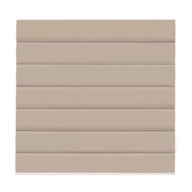 Imagem de Persiana Romana Blackout Bege Napolis - 2,50m X 2,30m