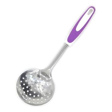 Imagem de Escumadeira de inox cb plastico - Genérico