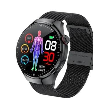 Imagem de Relógio Inteligente De Monitoramento De Saúde Masculina 24/7 ECG PPG L