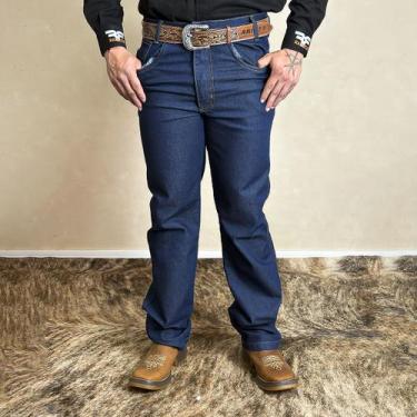 Imagem de Calça Masculina Country Jeans Grosso Tradicional Premium Top - Paint H