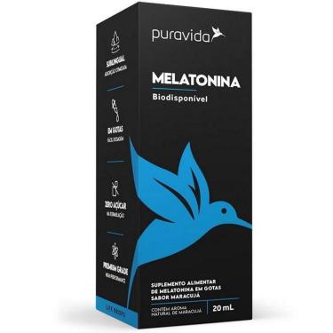Imagem de Melatonina Biodisponível em Gotas - 20ml - Pura Vida-Unissex