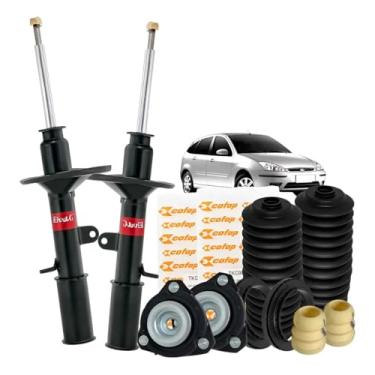 Imagem de Kit Amortecedores Dianteiros Compatível com Focus 2001 a 2008 + Kit Batente com Coifa Batente e Coxim – Suspensão Dianteira Completa