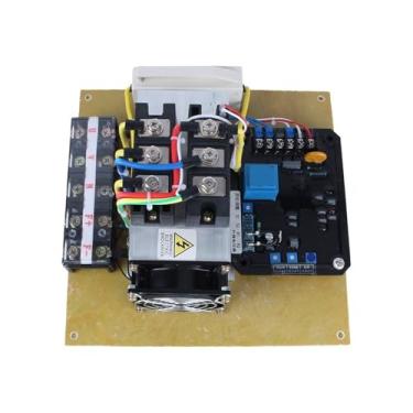 Imagem de 1 PCS SAVRH-100A Gerador Sem Escovas AVR Eletrônico AC Regulador Automático Estabilizador de Tensão