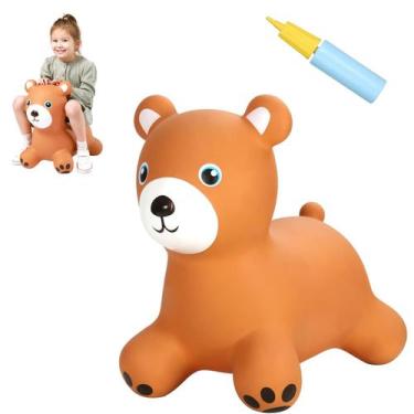 Imagem de Brinquedo Bouncy Horse INPANY Bear Hopper para crianças de 2 a 4 anos