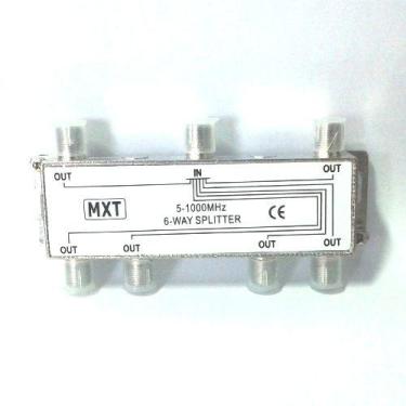 Imagem de Divisor De Sinal 1x6 Baixa Frequência 5-1000Mhz - MXT