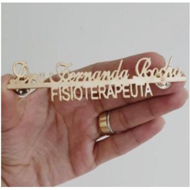 Imagem de Broche Personalizado Profissão Folheado Em Ouro 18k - Milena Joias Fol