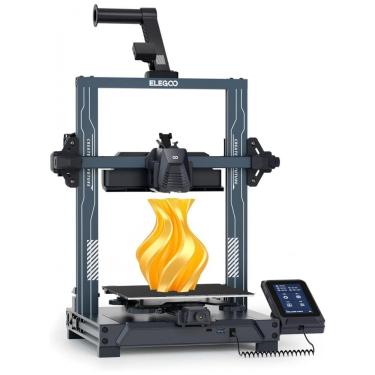 Imagem de Impressora 3D ELEGOO Neptune 4 Pro, Velocidade de 500mm/s, Firmware Klipper, Auto Nivelamento e Extrusora de Acionamento Direto