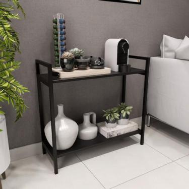 Imagem de Aparador De Café Elegante Rustico Estilo Industrial Inovador - Metal d