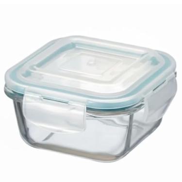 Imagem de Potes Herméticos de Vidro para Alimentos – Conservação Fresca, Livre de BPA, Tampa Vedação, Micro-ondas e Freezer – Organização Cozinha - Tamanho 800 ml