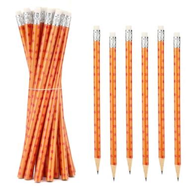 Imagem de 20un. Lápis com Borracha, Lápis Estampa Estrela Amarela e Vermelha Design Fofo Animal Desenho Animado Decorações Festas Aniversário para Recompensas Sala Aula Escolar Suprimentos