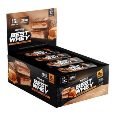 Imagem de Best Whey Bar 15g Protein (Caixa c/ 12un de 62g) Atlhetica Nutrition