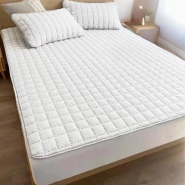 Imagem de Protetor Para Colchão Impermeavel Com Elastico Resistente Para Cama Ma