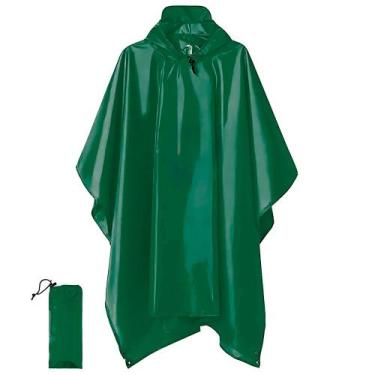 Imagem de Poncho de Chuva Verde Grande - Dispropil