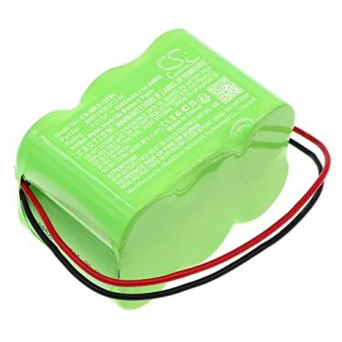 Imagem de MAUSOCELA Bateria de substituição de equipamento de pesquisa de 2000 mAh, compatível com dispositivos de medição Golden Power, MSK15