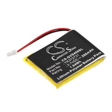 Imagem de MAUSOCELA Bateria de substituição de 280 mAh, compatível com DSC-GB750, DSC-GB900, Voice 2, telêmetro GPS de voz, Voice Plus, VS4 GPS Rangefinder, VS4 Voice