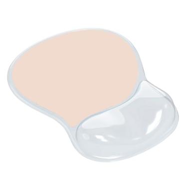 Imagem de AUPET Mouse pad ergonômico com suporte de pulso em gel – Tapete de mouse antiderrapante com almofada de gel de memória confortável – Alivia a dor no pulso – Padrão de designer para escritório em casa