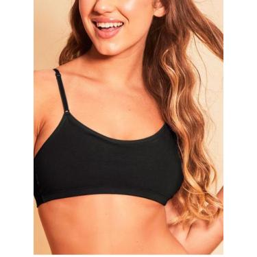 Imagem de Sutiã Top Econfort ST 05 0006 Juvenil Sem Bojo Algodão T. 12/18, 16, 0