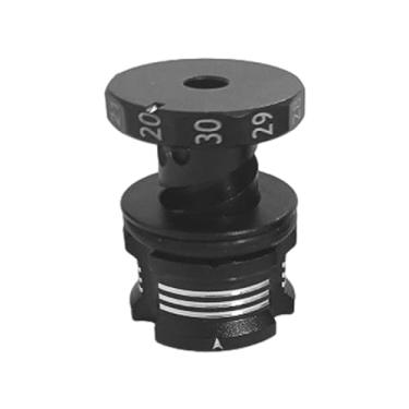 Imagem de Deevoka Medidor de altura de passeio 20-30mm Régua ajustável adequada para carro off road modelo 1/8 1/10, Lasca Negra