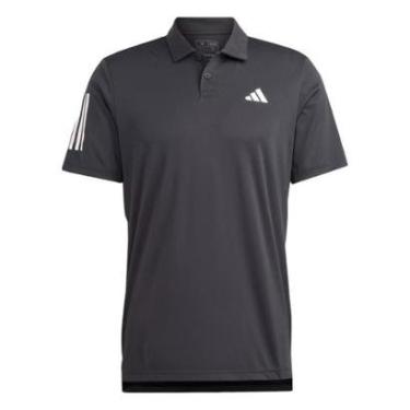 Imagem de Camisa Polo Adidas Club 3 Listras Masculina-Masculino