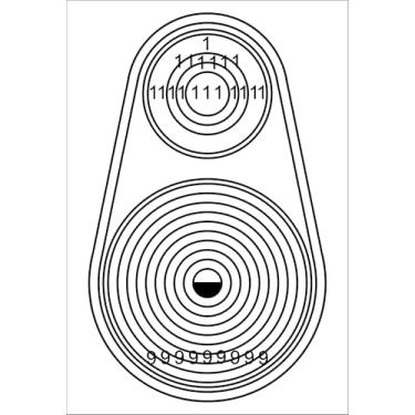 Imagem de Placa Radiestesia Radiônica 15x22 cm - RELAX DO SONO