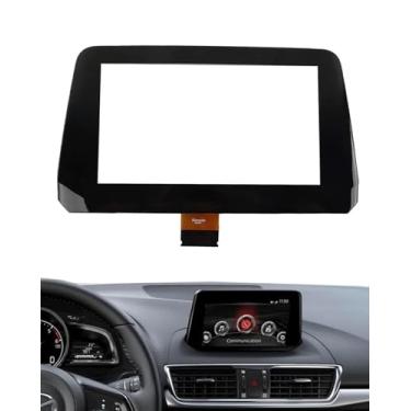 Imagem de Tela de substituição 7 polegadas para 3 Alexa 2017-2018 compatível com Display Rádio Navegação GPS Peça OEM B61A611J0 Plug and Play Direta Tecnologia TFT LCD Tensão Trabalho 5V