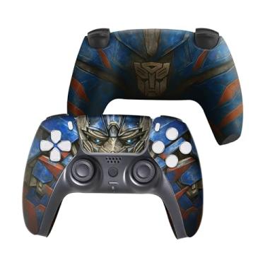 Imagem de Optiimus Priime Custom PS-5 Controller Wireless compatible with Play-Station 5 Console by BCB Controllers | Proudly Customized in USA with Permanent HYDRO-DIP Printing (NOT JUST A SKIN)