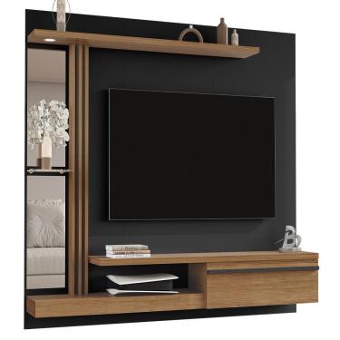 Imagem de Painel Suspenso Tv 55 Pol 160 Cm Denver Preto Cinamomo Bechara