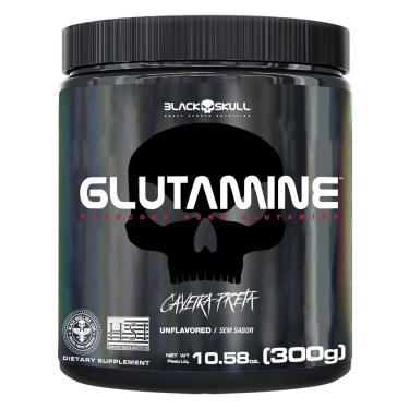 Imagem de GLUTAMINE CAVEIRA PRETA - GLUTAMINA - 300G