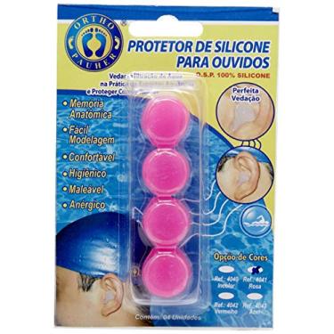 Imagem de Protetor de Ouvido de Silicone, Ortho Pauher, Rosa