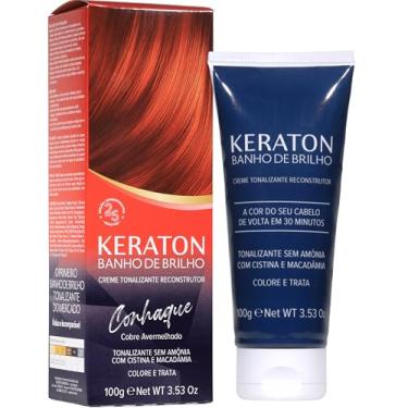 Imagem de Banho De Brilho Keraton 100G Conhaque