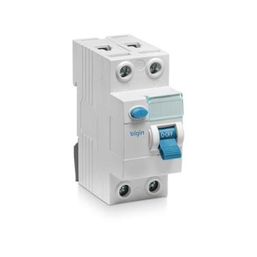 Imagem de IDR 30mA bipolar 25A Elgin - Interruptor Residual Diferencial, 2 Polos, 25 Amperes