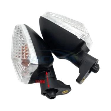 Imagem de Luz Indicadora De Sinal De Direção Dianteira E Traseira Para Motocicle
