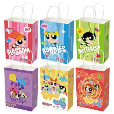 Imagem de CoCube+ 6 sacos de papel para presente com alças para crianças