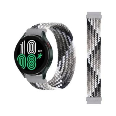 Imagem de Pulseira Trançada Solo Loop De 22mm 20mm Para Samsung Galaxy Watch E A