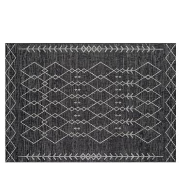 Imagem de HGTRH Tapete de palha de plástico para pátio externo, tapete de área moderna, tapete grande, tapete de pátio repelente de água tapete externo não apodrecer resistente a rasgos para deck jardim, vários