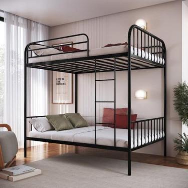 Imagem de Beliche em Ferro Cama de Casal Margarida - Camas e Beliches