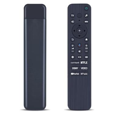Imagem de Controle remoto de voz de substituição RMF-TX811U compatível com modelos Sony Bravia Smart TV 2023 KD-55X77CL KD-65X77CL KD-75X77CL KD-85X77CL