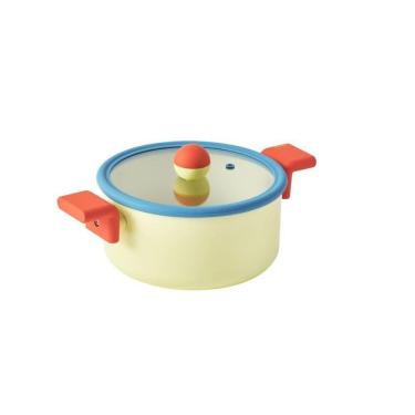 Imagem de Caçarola 20cm/2,6l - Indução Com Revestimento Cerâmico - Danish - Neoflam - Amarelo