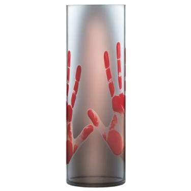 Imagem de Qilmy Vaso de palmeira vermelha de Halloween para flores, vaso de belas artes, decoração de casa para escritório, sala de jantar, sala de estar, casamento289