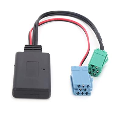Imagem de Naroote Adaptador de áudio Automático 5.0 Adequado para Rádio, Cabo Conector de 6 Pinos e 8 Pinos, Instalação Plug and Play, Adequado para Clio Espace Laguna, Portátil e Conveniente