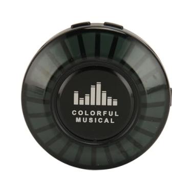 Imagem de KIMISS Alto-falante de Condução óssea Mini 5.0 Com Luzes de Ritmo RGB - Alto-falante Portátil Sem Fio para Música, Podcasts e Chamadas