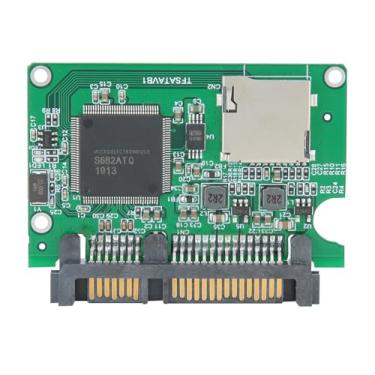 Imagem de Sanpyl Cartão TF/SDHC/SDXC/MMC de Alta Velocidade para Placa de Gabinete SATA HDD, Compatível Com DOS//Linux/MAC, Plug and Play, Tamanho 10 X 7 X 1,8 Cm, Parafusos de Montagem Incluídos