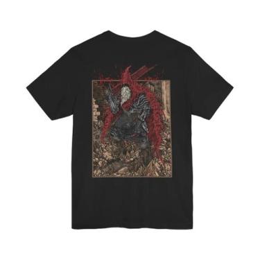 Imagem de Camiseta De Algodão Adulto Infantil Dark Souls Dupla Face De Alta Qual