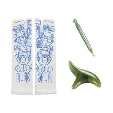 Imagem de Meias De Massagem Para Alívio De Pés Cansados, Acupuntura, Relaxamento