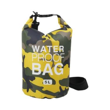 Imagem de Bolsas Impermeáveis De PVC Camufladas Para Rafting, Mergulho, Natação 